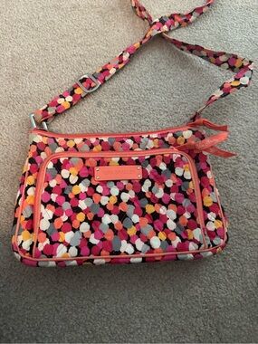 Vera Bradley Little Hipster crossbody bag in the Pixie Confetti pattern